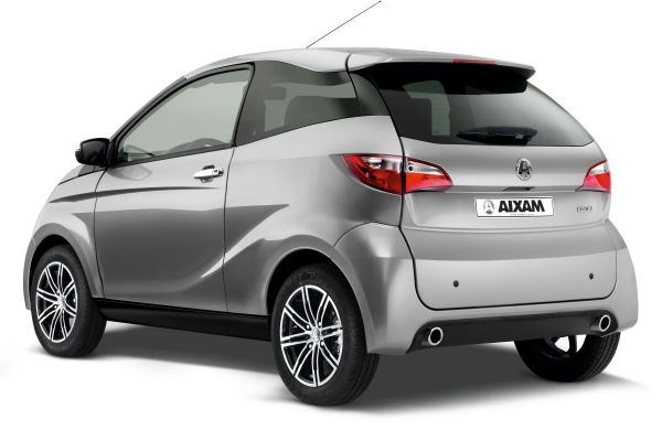 Quadriciclos AIXAM Coup&eacute; Traseira