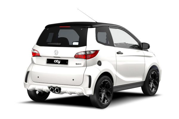Quadriciclos AIXAM City City Sport 2020 3/4 traseira