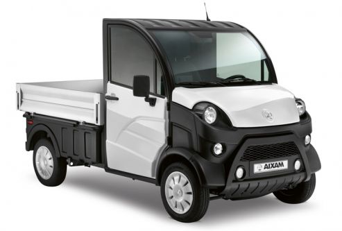 Quadriciclos AIXAM D-Truck Cx. Aluminio
