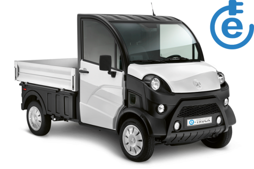 Quadriciclos AIXAM E-Truck Plataforma Alumínio